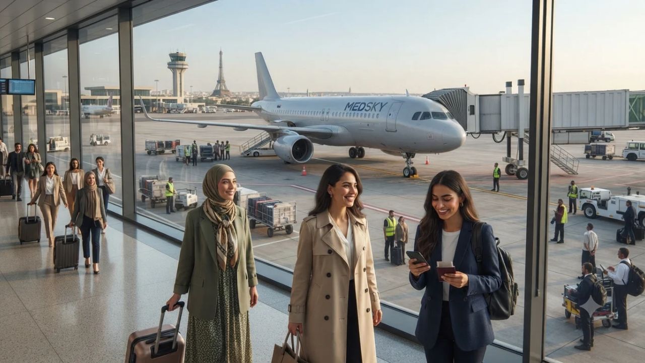 MedSky Airways Restores Direct Libya–Paris Flights After 15 Years With Triangular Route