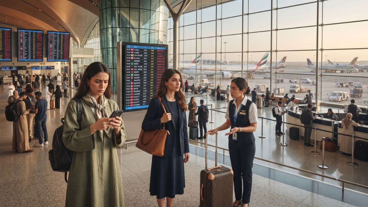 Middle East Aviation Shockwave 2026: 747 Delays and 43 Cancellations Hit Dubai, Abu Dhabi, and Saudi Hubs
