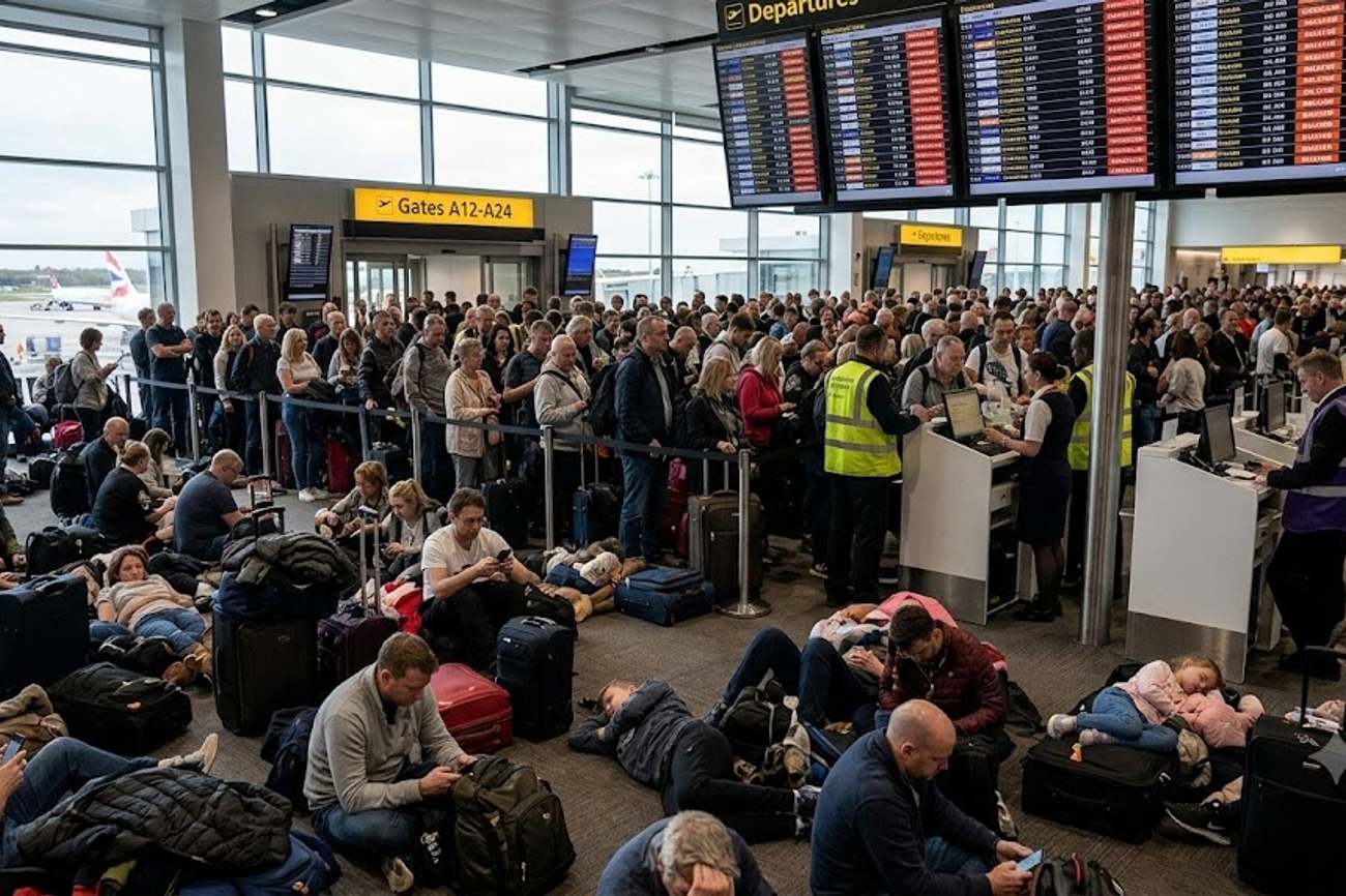Millisecond Software Failure Triggers Major UK Flight Disruption and Passenger Chaos