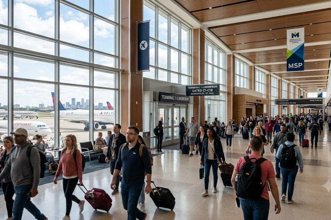 Minnesota’s MSP Airport Wins Best Mega Airport Award Again as Passenger Experience Sets New Benchmark