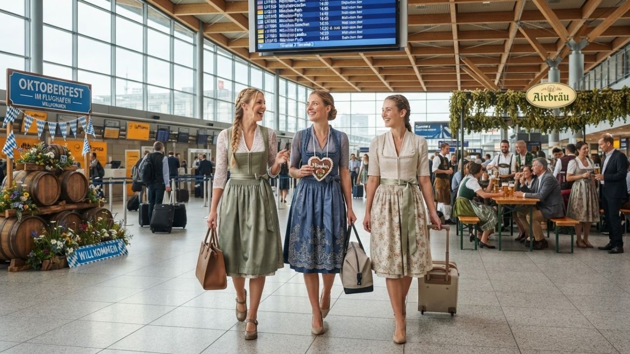 Munich Airport Transforms into Bavarian Gateway for Oktoberfest 2026: Airbräu Tapping, Trachten Pop-Ups & Transit Guide