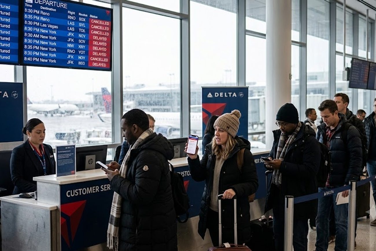 Nevada Alongside New York and More Facing Major Winter Schedule Shakeup as Delta Cuts 5 Domestic Routes Affecting US Travellers