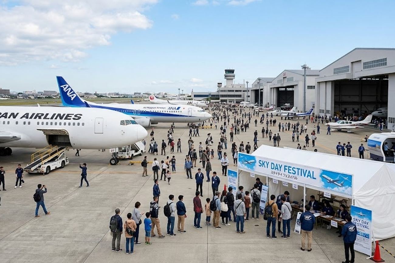 Osaka Itami Airport to Host Sky Day Festival 2026 Aviation Celebration