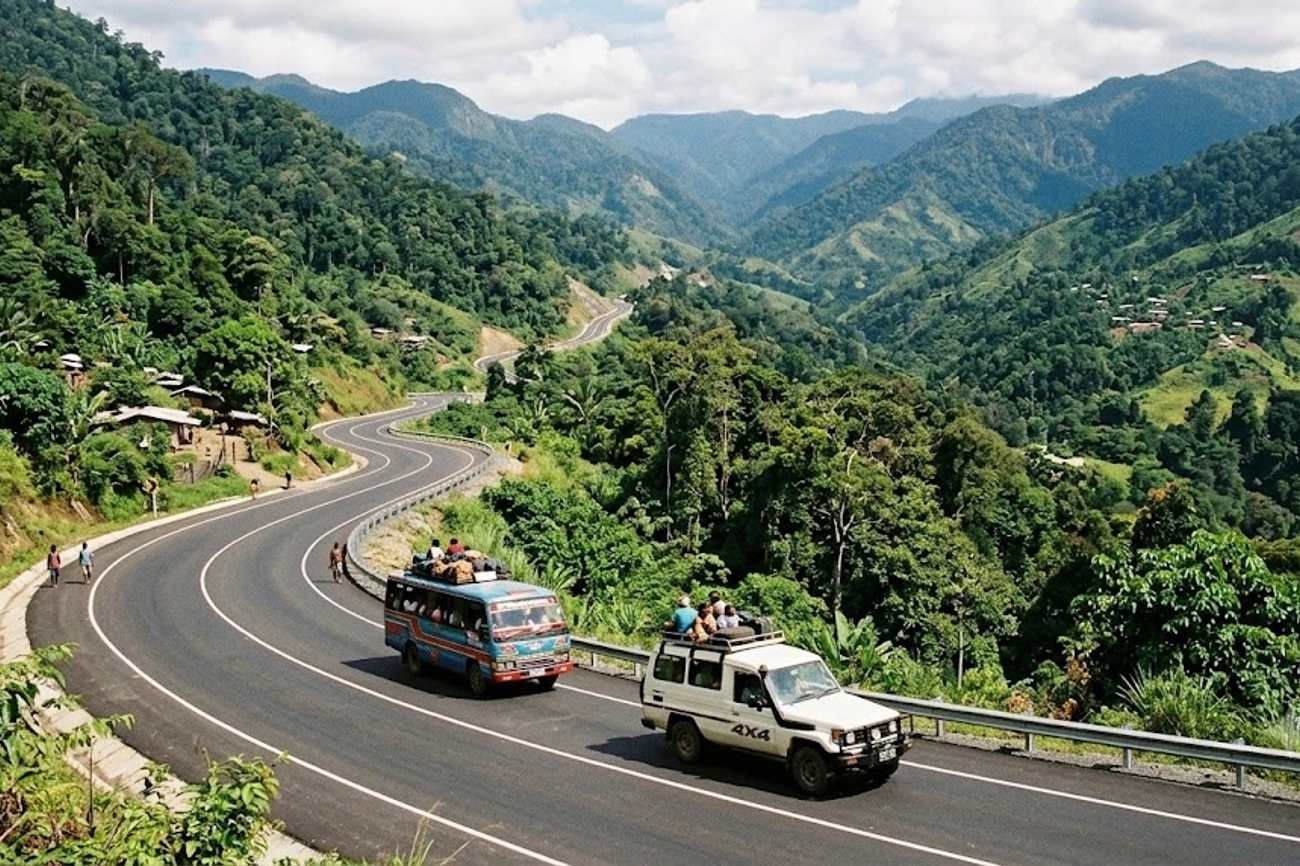 Papua New Guinea Opens New Road Route From Port Moresby To Lae