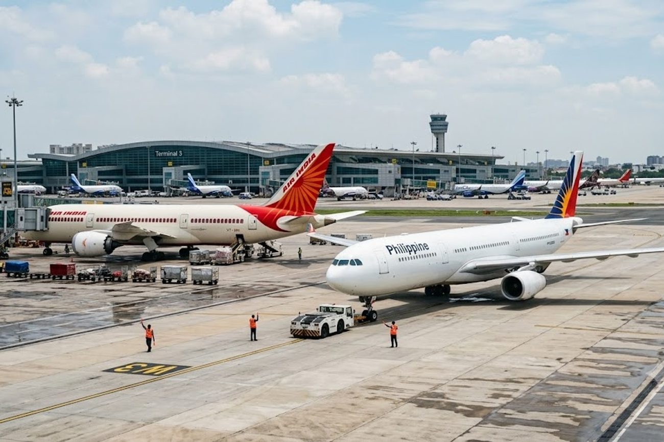 Philippine Airlines Seeks Approval to Resume India Flights as Air India Expands Delhi–Manila Service