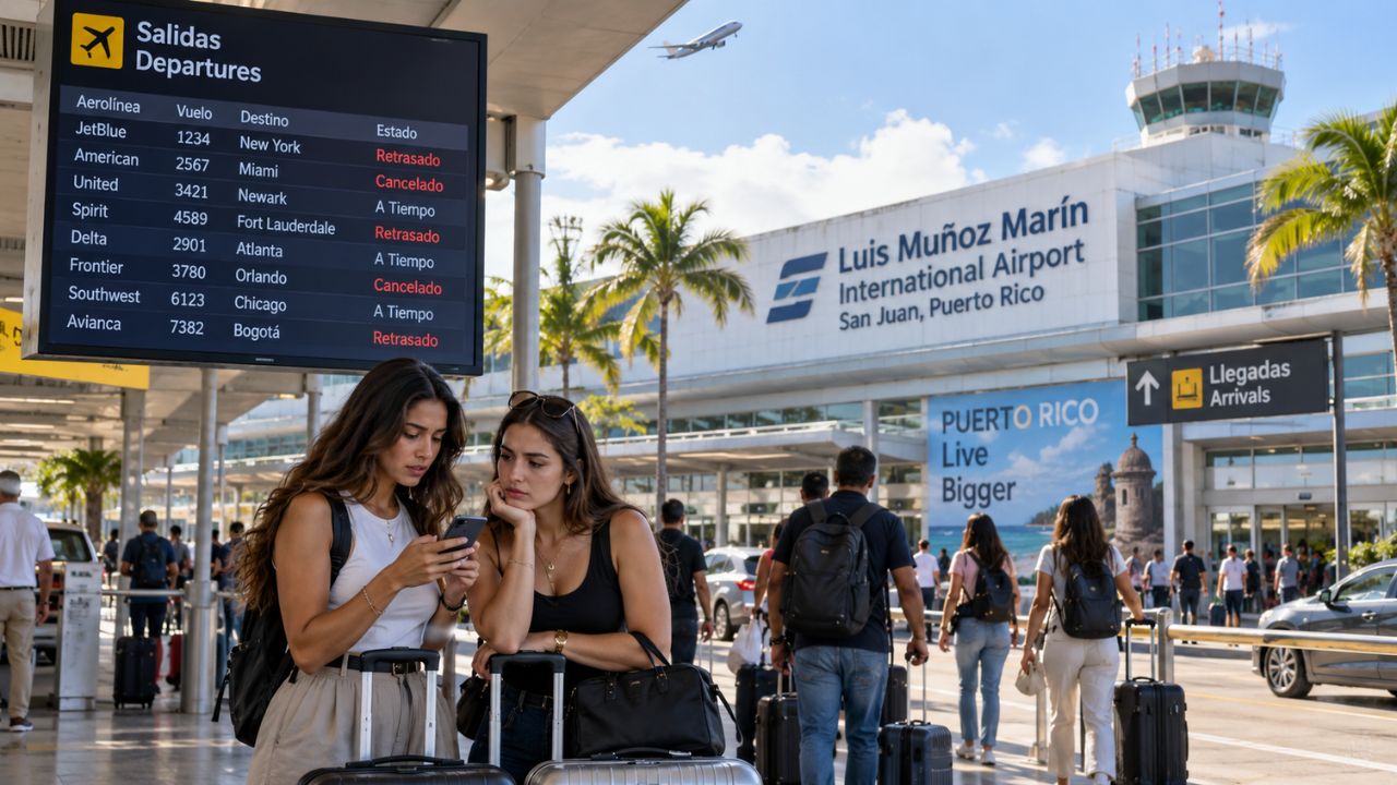 Puerto Rico San Juan Airport Passenger Traffic Drops 5.1 Percent in August 2026