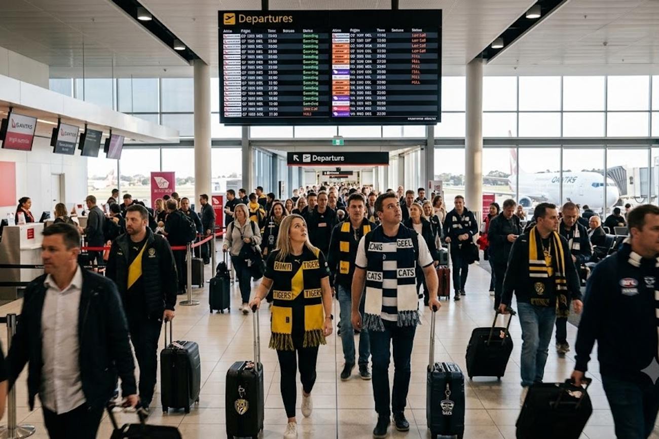 Qantas and Virgin Australia Drive AFL Grand Final Airfares Higher Across Australia as Seats Vanish