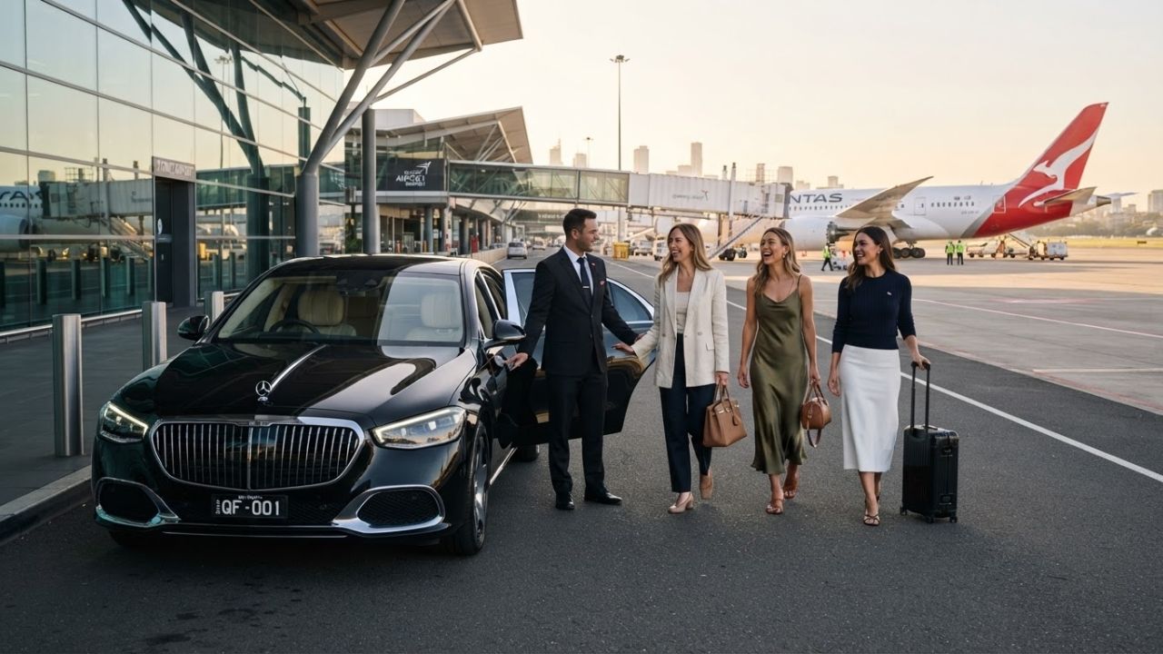 Qantas Trials Airside Mercedes-Maybach First Class Transfers at Sydney Airport