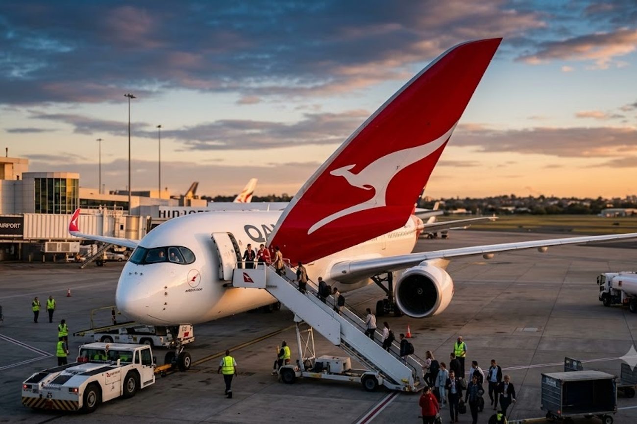 Qantas to Launch Historic Nonstop Flights in 2028, Cutting Hours From Australia to US Travel