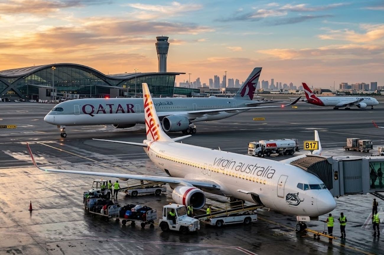 Qatar, Indonesia and Australia Gain Stronger Air Links as Virgin Australia Expands Flights Across Key Cities