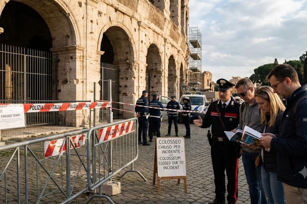 Rome Colosseum Closure Stuns Tourists as 22-Year-Old Worker Dies During Overnight Work in Italy