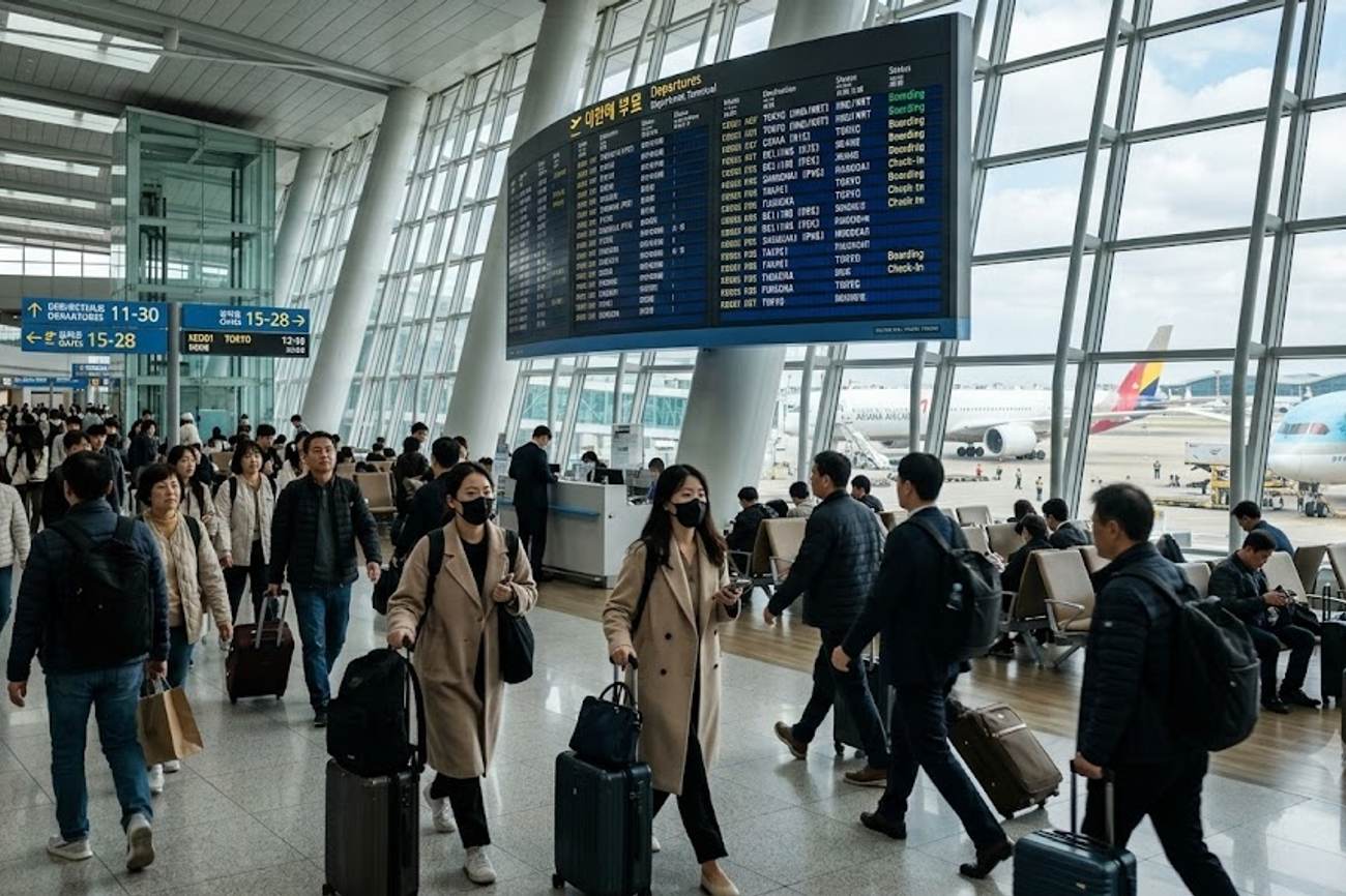 South Korea Leads Asia’s Aviation Recovery as Japan and China Demand Drives Record Passenger Growth