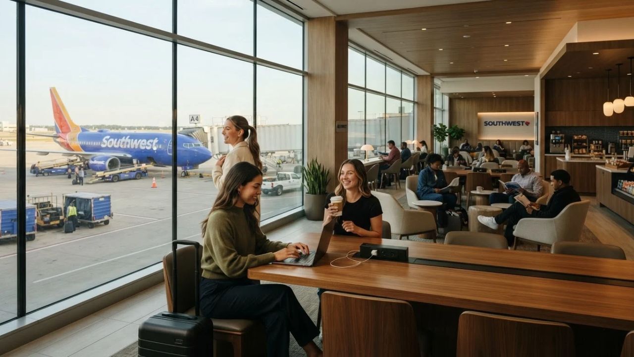 Southwest Airlines Unveils First Airport Lounge Network: Austin, Nashville, Honolulu, and BWI Lead 2027 Rollout