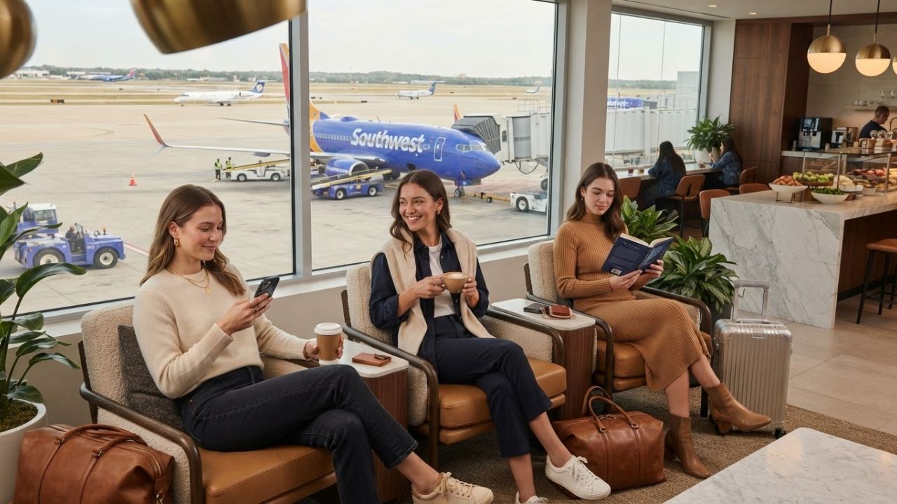 Southwest Airlines Unveils First Airport Lounge Network in Landmark Partnership with Chase for Late 2027