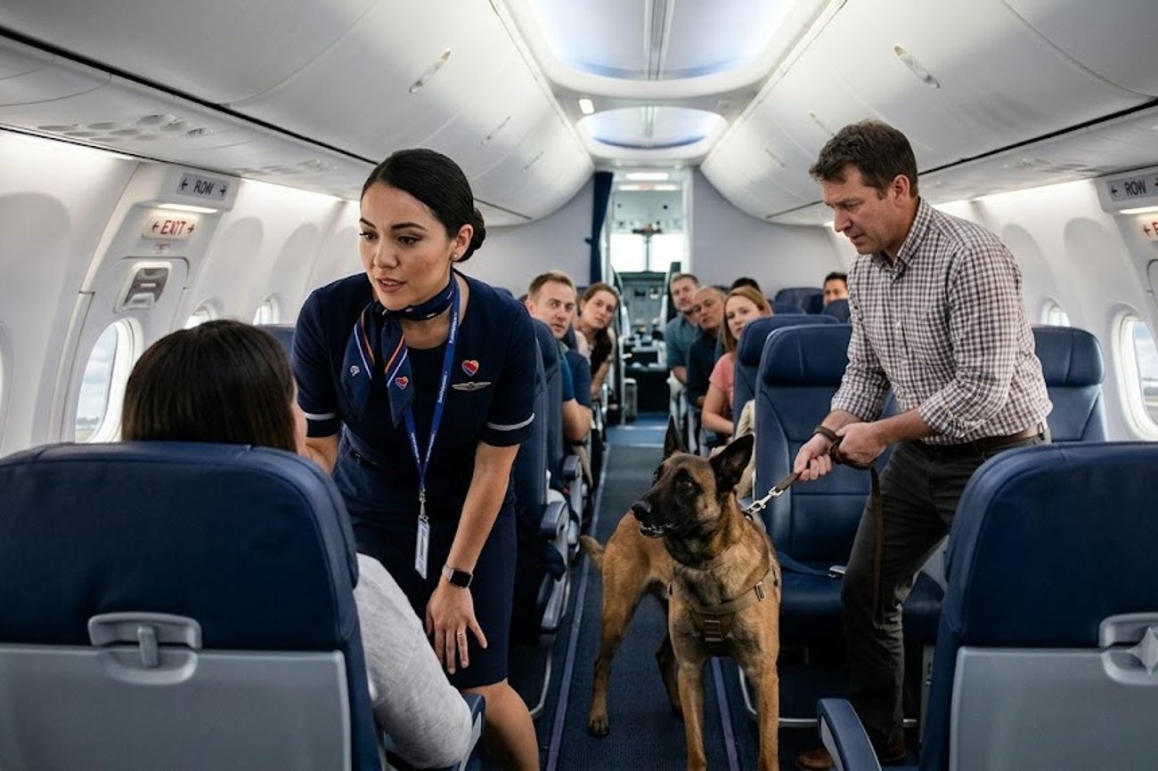 Southwest Airlines Pet Policy Under Scrutiny After Belgian Malinois Disrupts Florida-Bound Flight