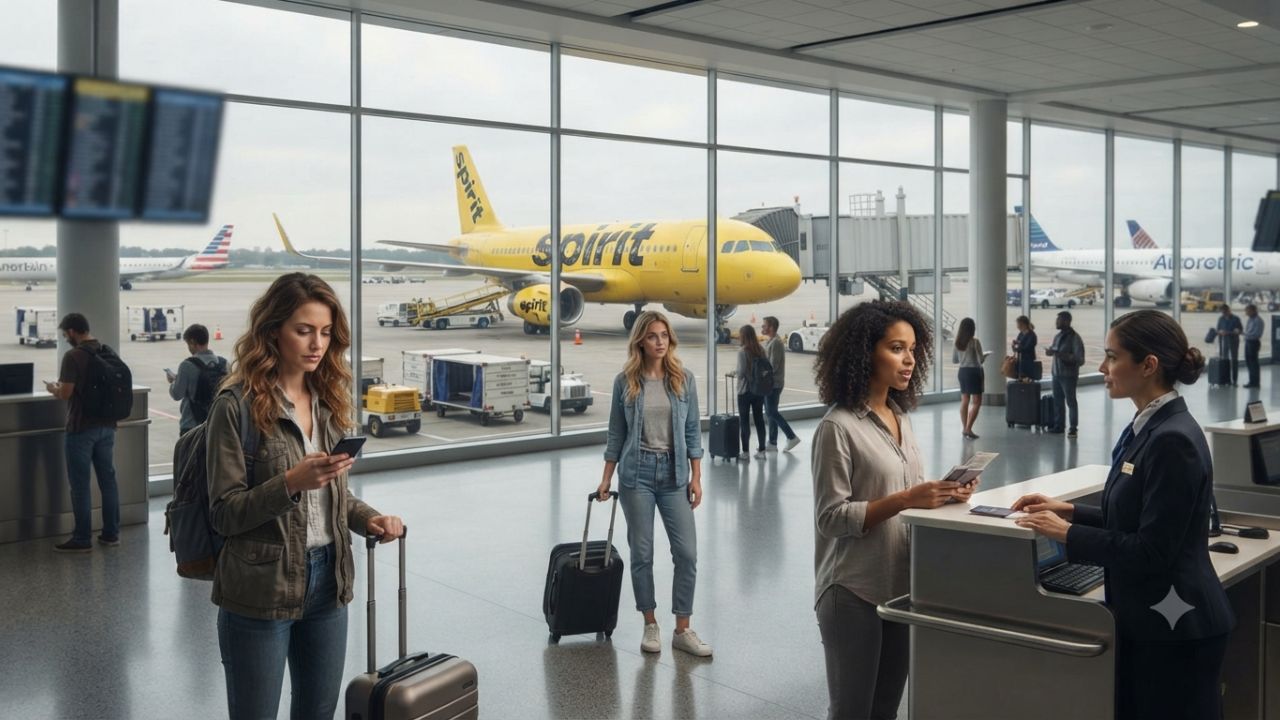 U.S. Air Travel Shake-Up: Spirit Airlines Ceases Operations Following Fleet Cuts & Financial Wind-Down