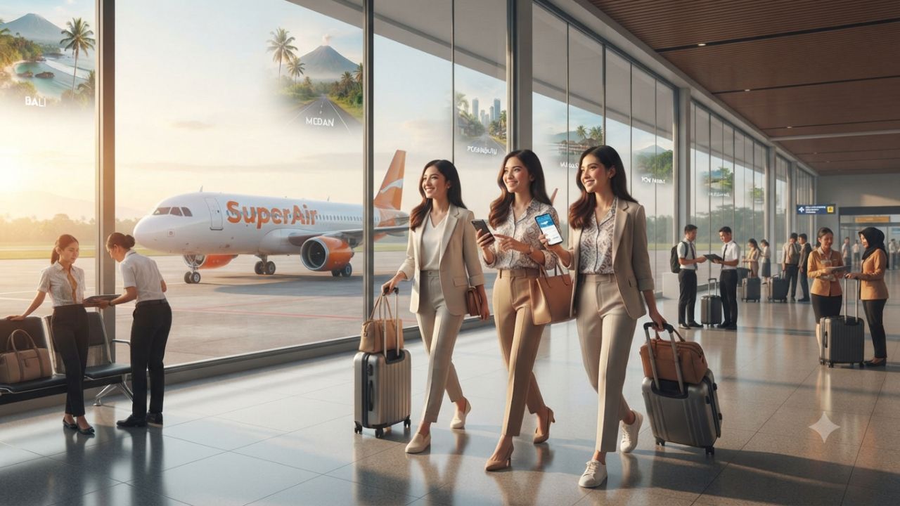 Super Air Jet Expands Domestic Indonesian Connectivity with Six Nonstop Routes from Bandung Husein Sastranegara Airport