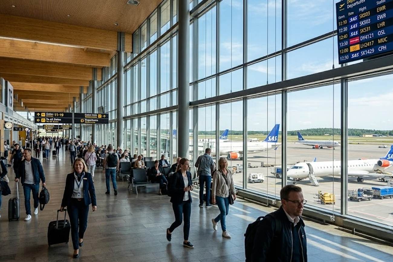 Sweden Stockholm Arlanda Airport Leads Europe With Highest Summer Flight On-Time Performance