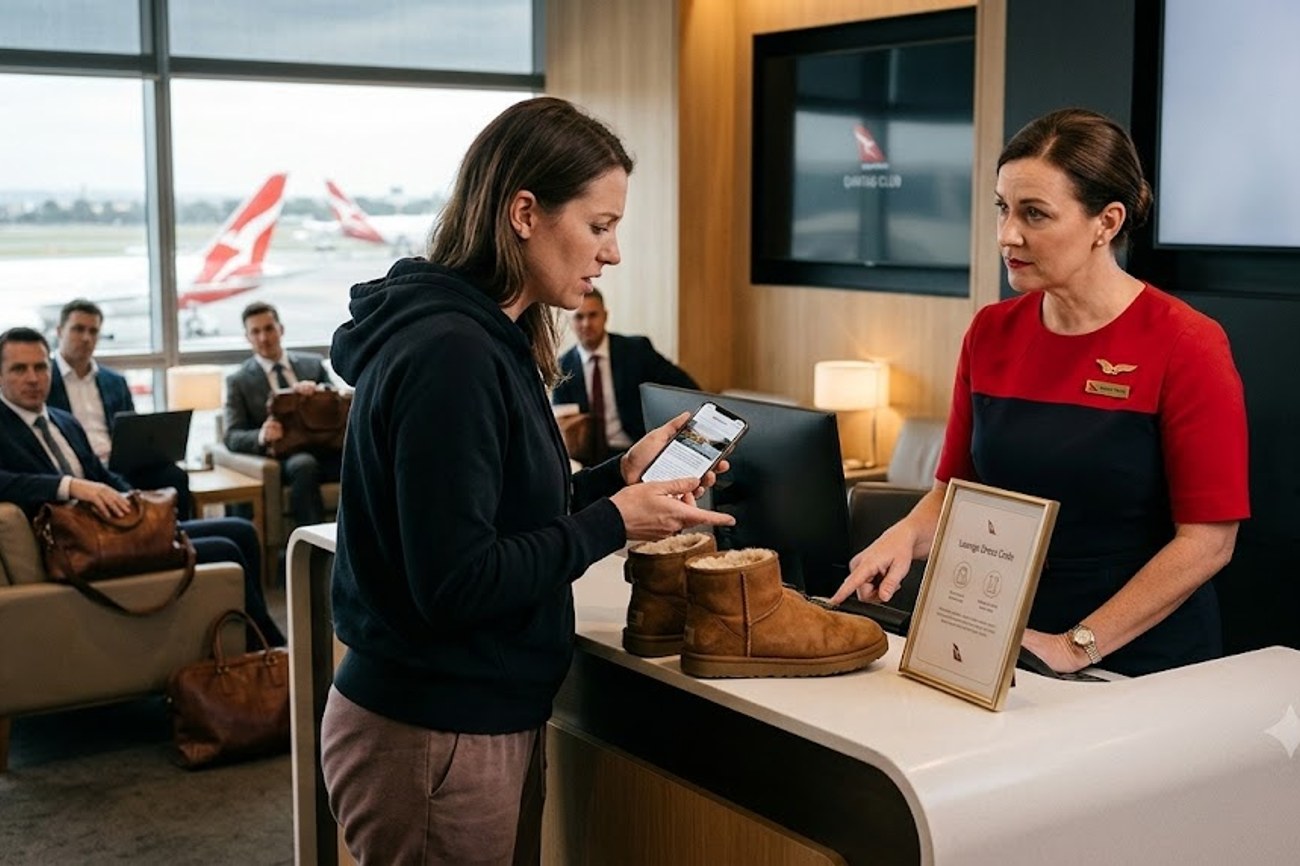 The Great Ugg Boot Ban: Why Qantas Strict Lounge Dress Code Rules Are Dividing Travelers Across Australia and Global Hubs