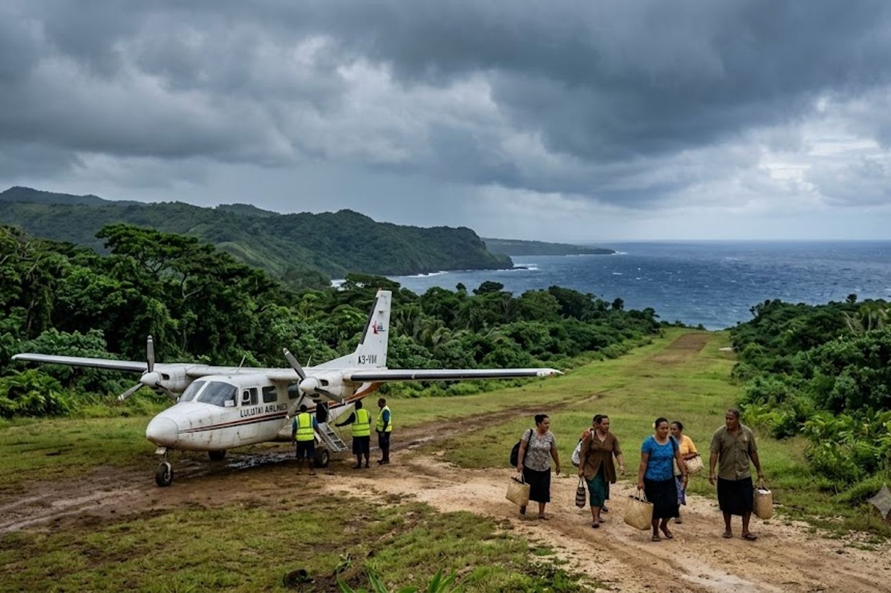 Niuafo’ou Isolation: Monthly Grass Strip Flights Leave Tonga’s Remotest Island Vulnerable Ahead of Cyclone Season