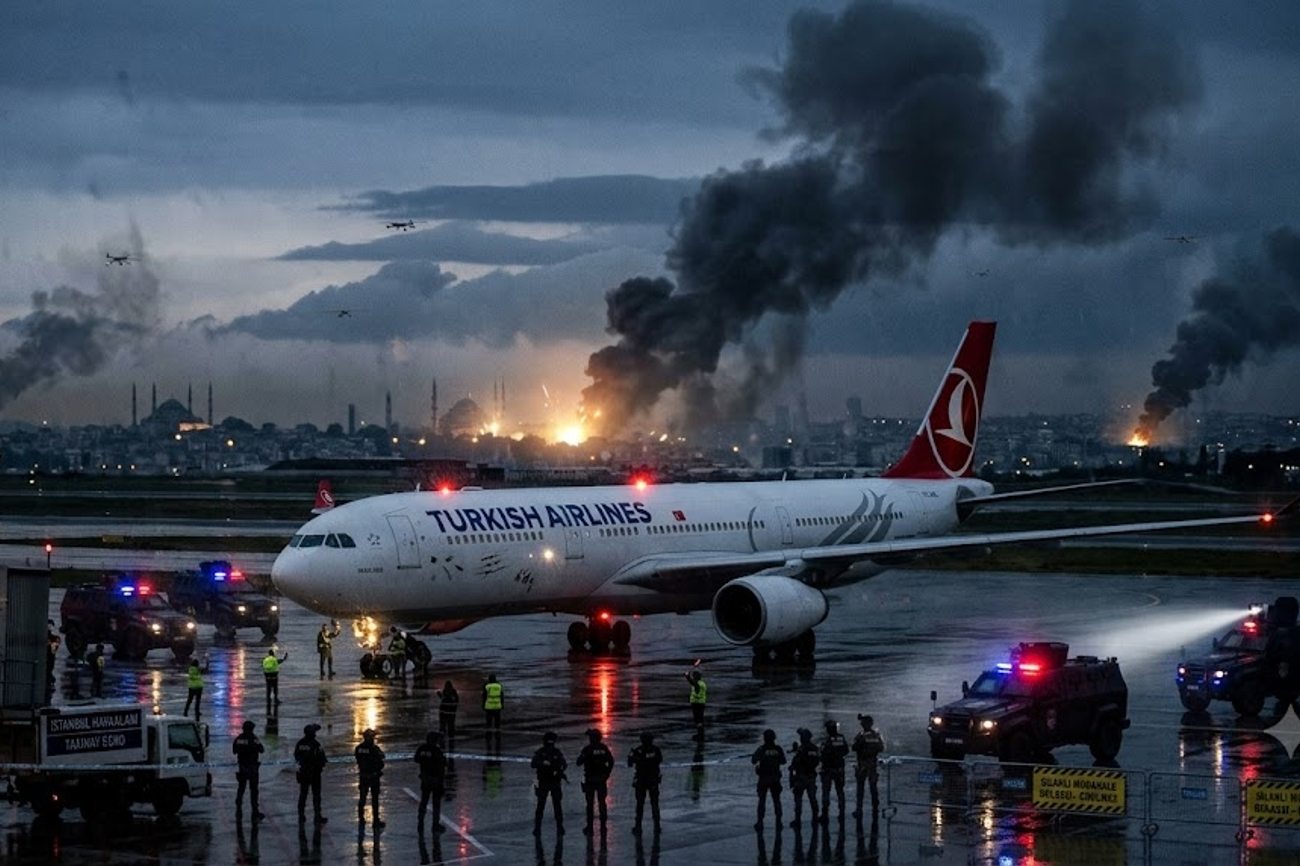 Turkish Airlines Flight Returns to Istanbul After Moscow Drone Attack Disrupts Air Travel Between Turkey and Russia