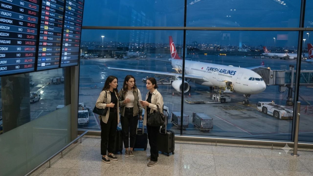 Turkish Airlines TK407 Airspace Turnaround: Moscow Drone Alert, 35 Flight Disruptions, and Passenger Guide