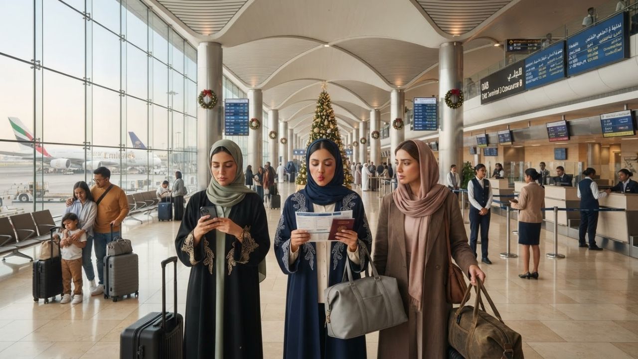 UAE and Saudi Arabia Christmas Flight Surges: Rising Airfares, Record Hub Traffic, and GACA Passenger Rights 2026