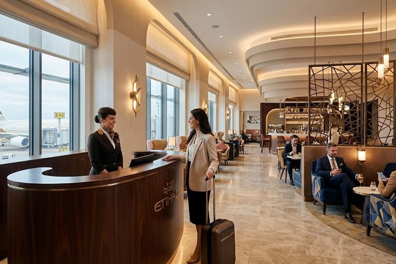 UK Aviation Gets Premium Boost as Etihad Unveils New Heathrow Lounge With Beyond Borders Design