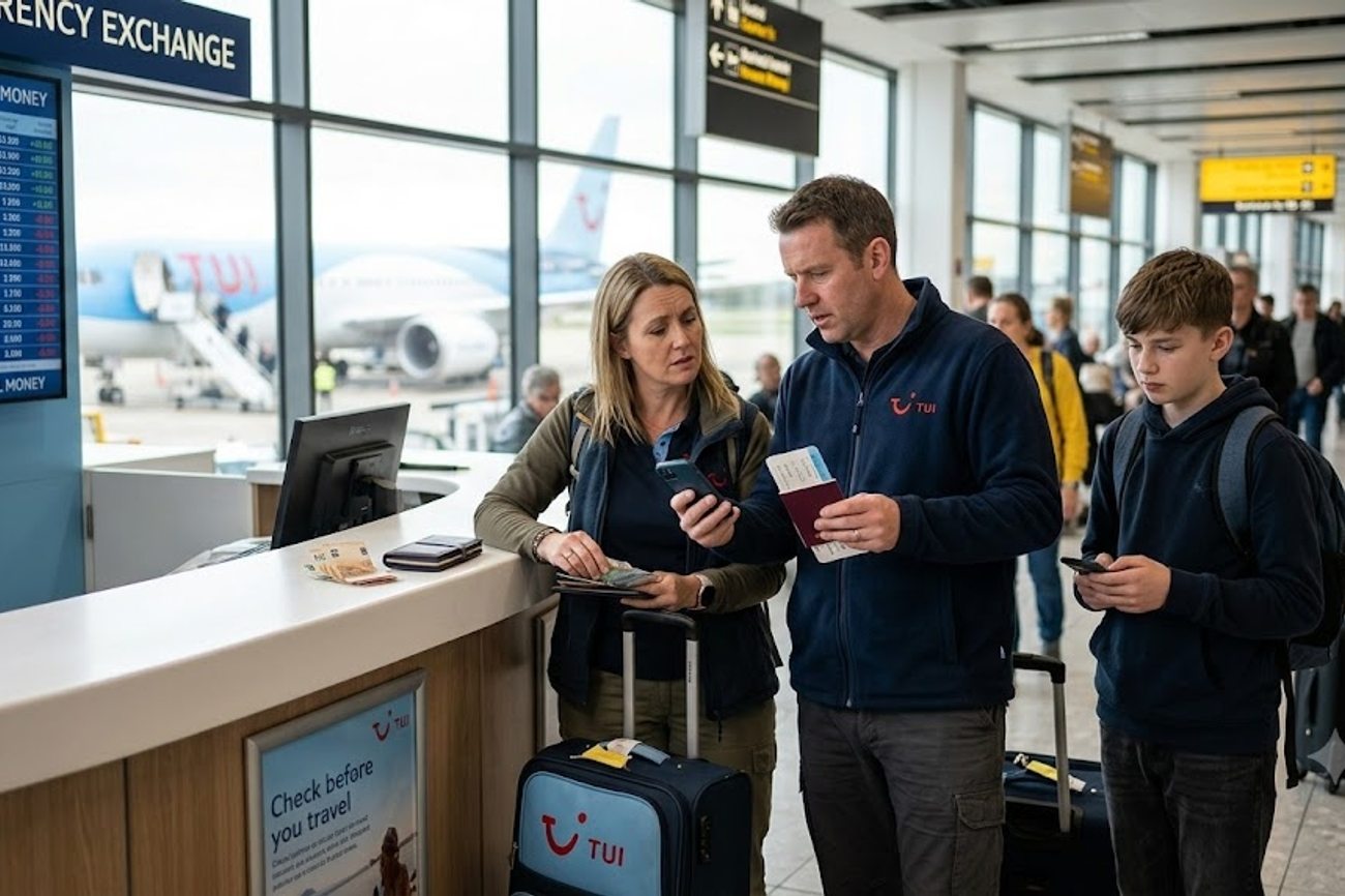 UK Holidaymakers Face New TUI Warning As Airport Currency Exchange Mistakes Could Raise Travel Costs Abroad