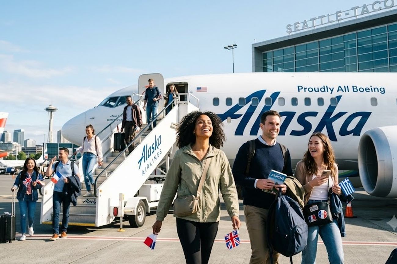 UK Joins France, Greece and More Countries as Alaska Airlines Expands Seattle Global Network with New Athens and Paris Flights: All You Need to Know