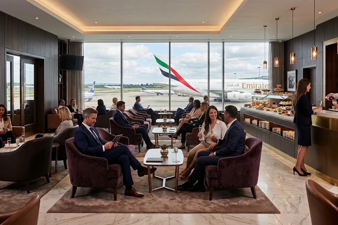 UK Sees Emirates Raise Premium Aviation Standards With New Manchester Airport Lounge Launch