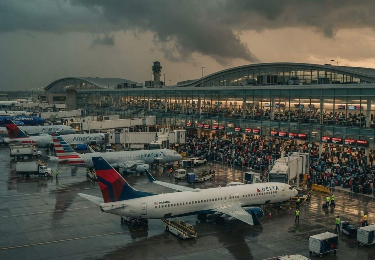 US Aviation Crisis 2026: 2,919 Delays and 118 Cancellations Hit Atlanta, Miami, and Orlando Hubs