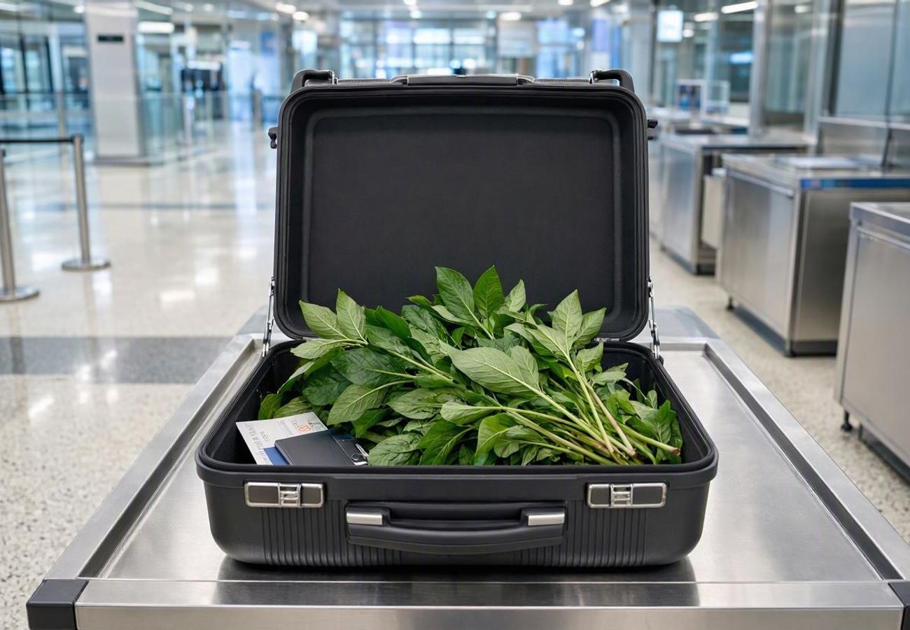 US Customs Seizes 65 Pounds of Khat at Washington Dulles Airport: Risks of Smuggling Legal Foreign Plants in 2026