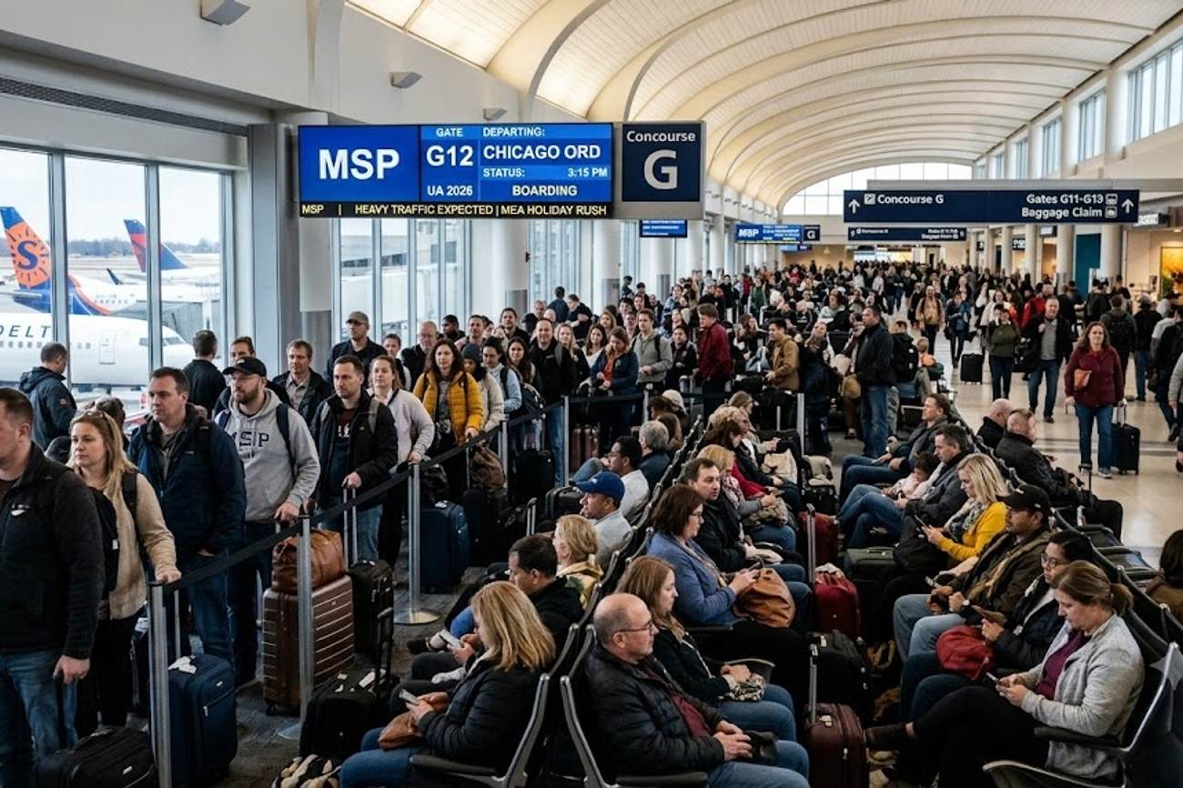 USA Travel Alert: MSP Airport Faces Tighter Seats Ahead of 2026 MEA Holiday Rush