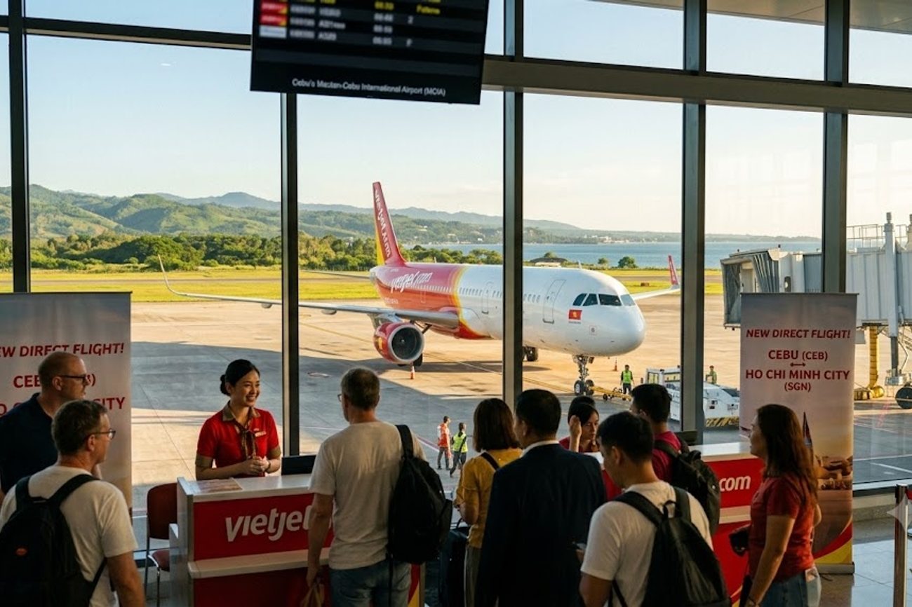 Vietjet Launches Direct Ho Chi Minh City to Cebu Flights for 2026