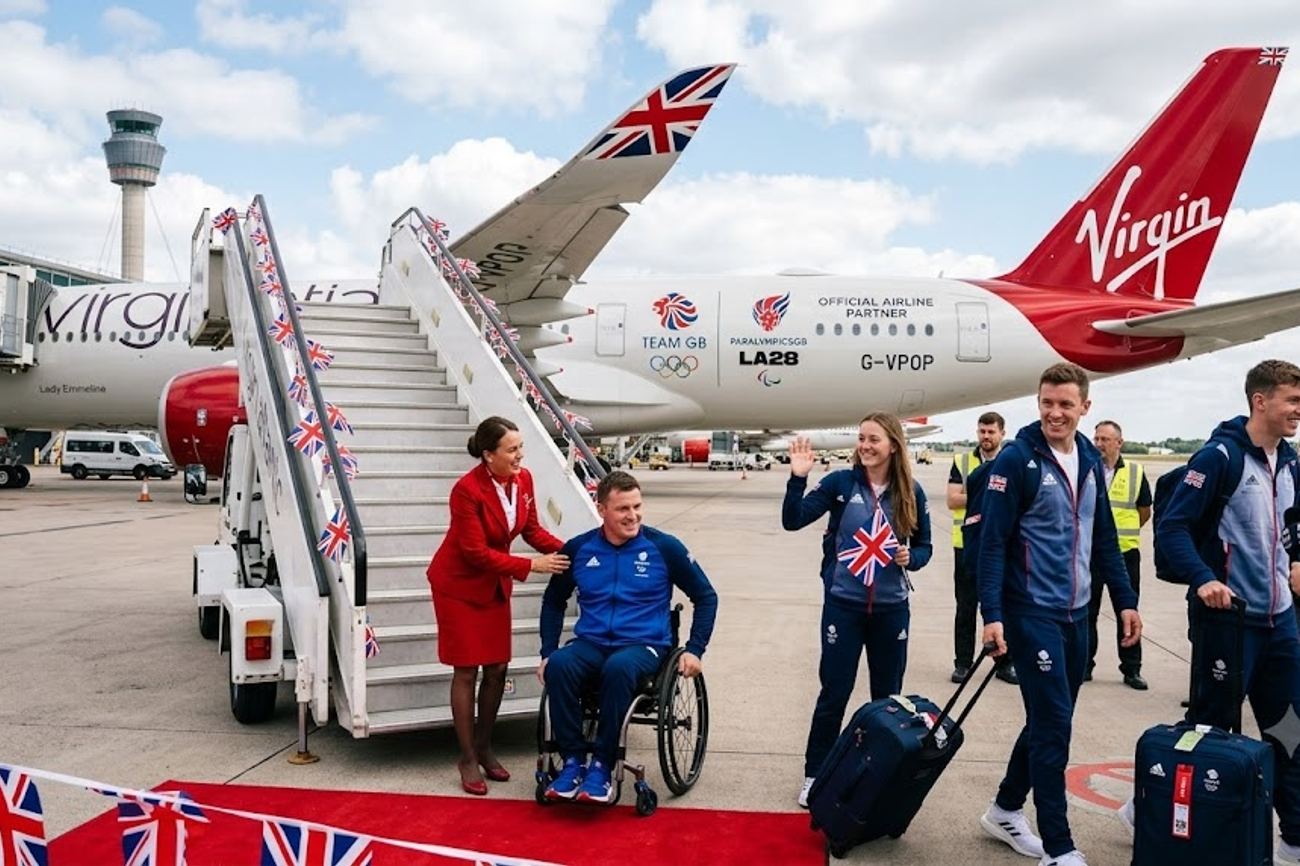 Virgin Atlantic Named Official Airline Partner for Team GB and ParalympicsGB LA28