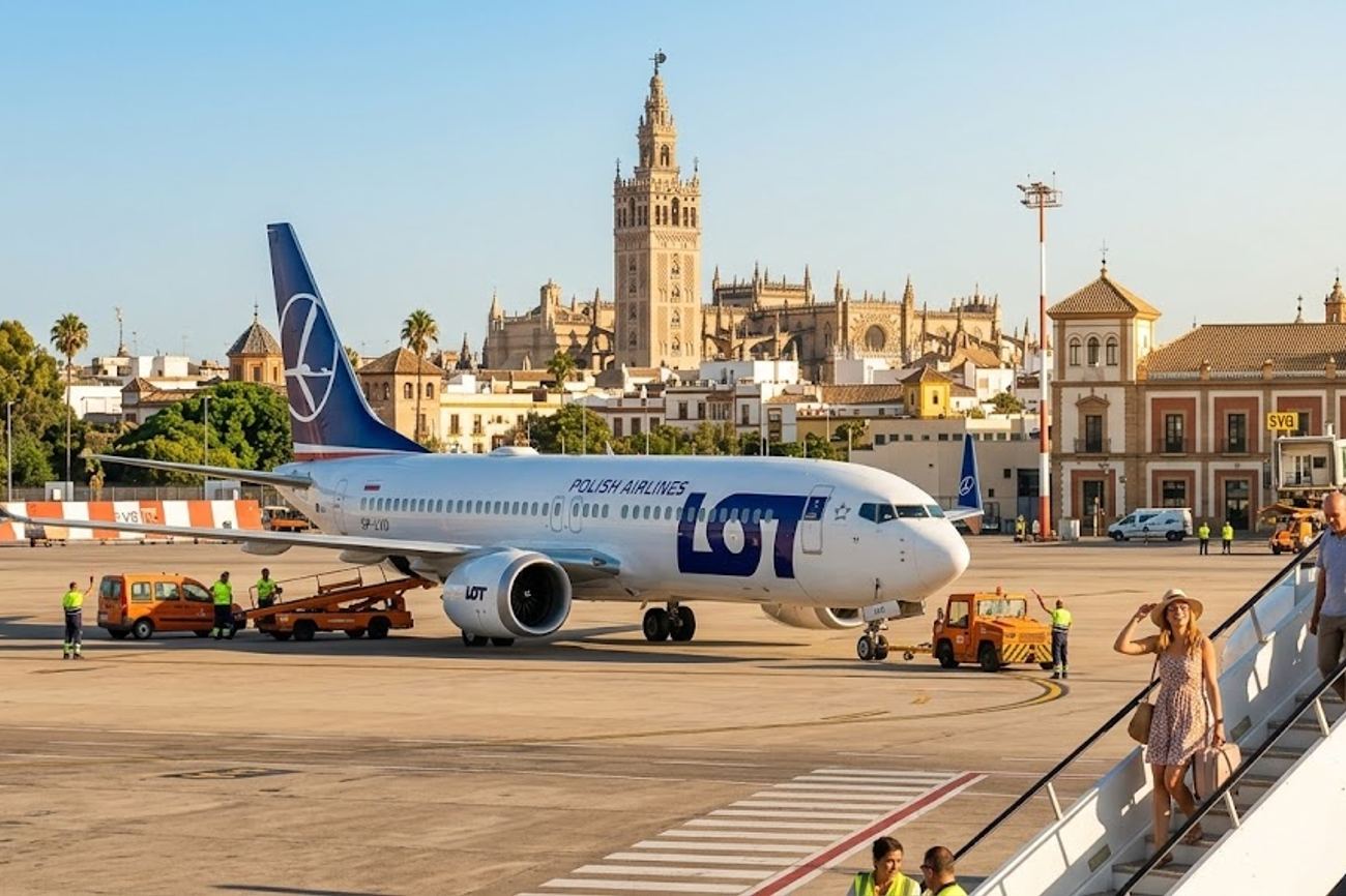 Warsaw Chopin Launches Direct Service to Seville for Summer 2026