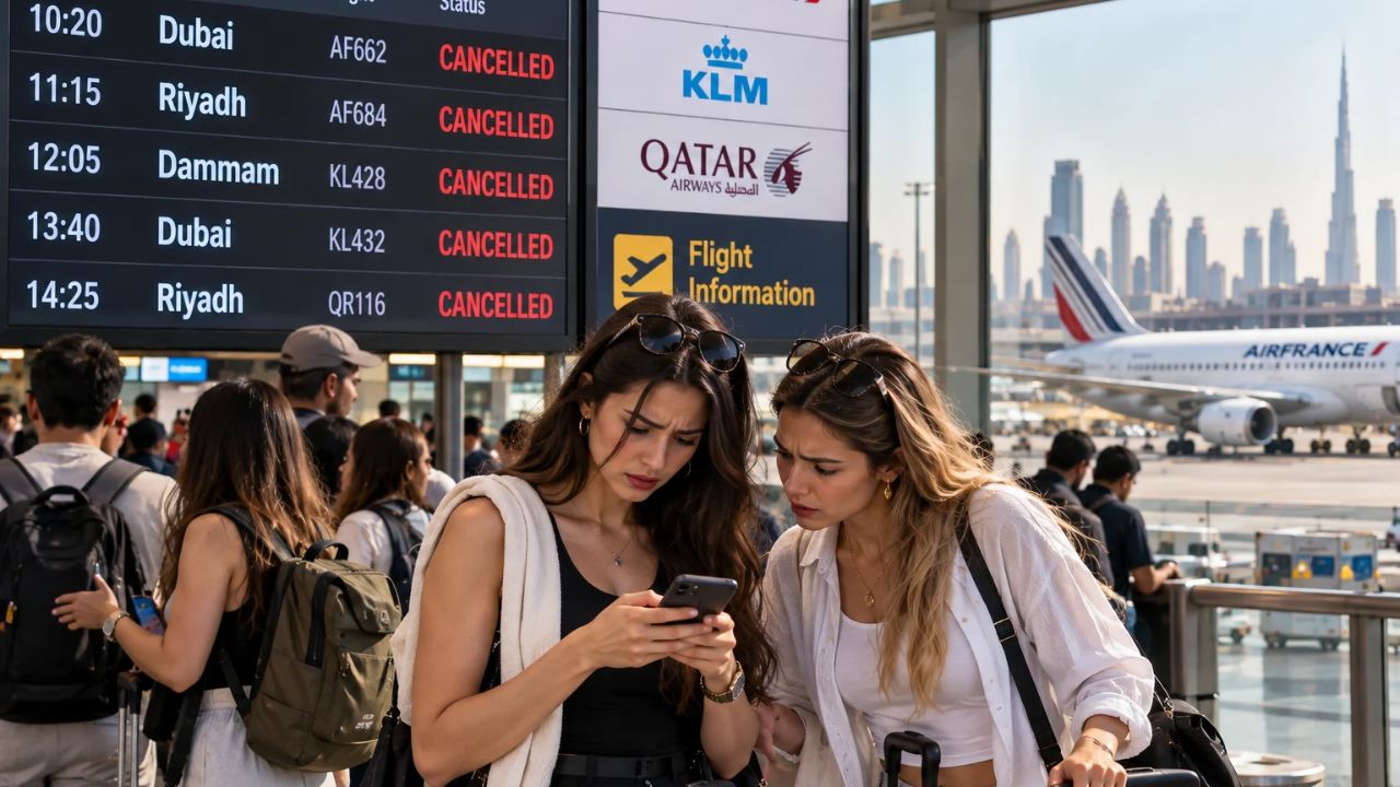 Air France and KLM Extend Middle East Flight Suspensions: Dubai, Riyadh, and Dammam Route Impact Through October 31
