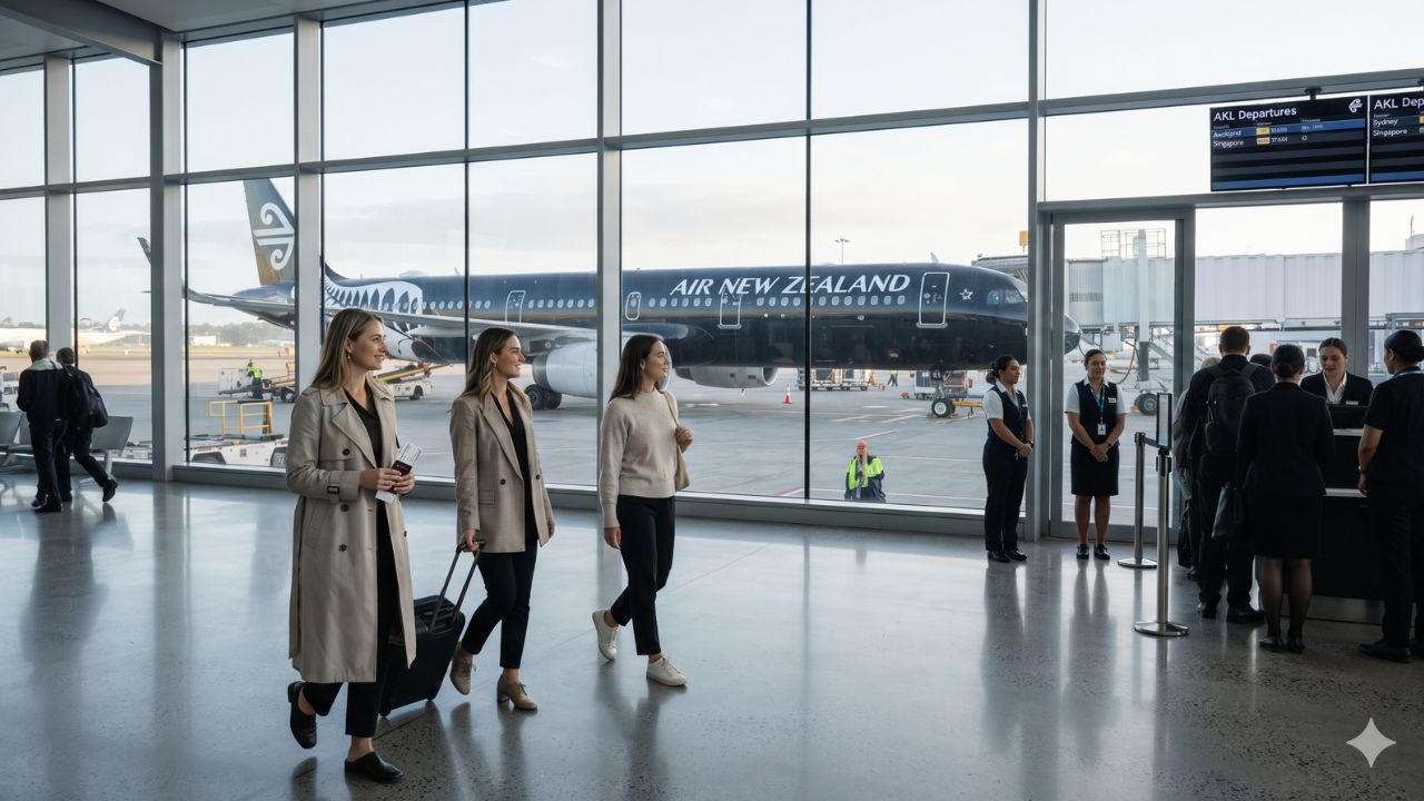 Air New Zealand Secures Third in Asia-Pacific Punctuality: Pre-Staging Boarding and 90.3% Regional Reliability Dissected