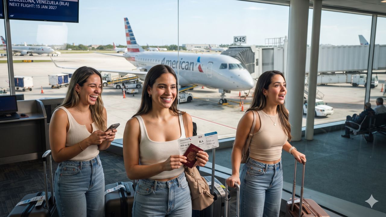 American Airlines Launches Miami–Barcelona Route in January 2027: Rebuilding Venezuela’s Air Bridge to 24 Weekly Flights