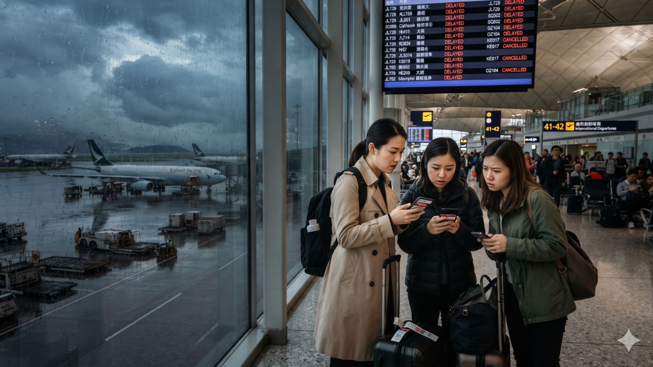 Typhoon Champi Grounds Asian Skies: 754 Flight Cancellations and 6,264 Delays Strike Taoyuan, Naha, and Major Hubs