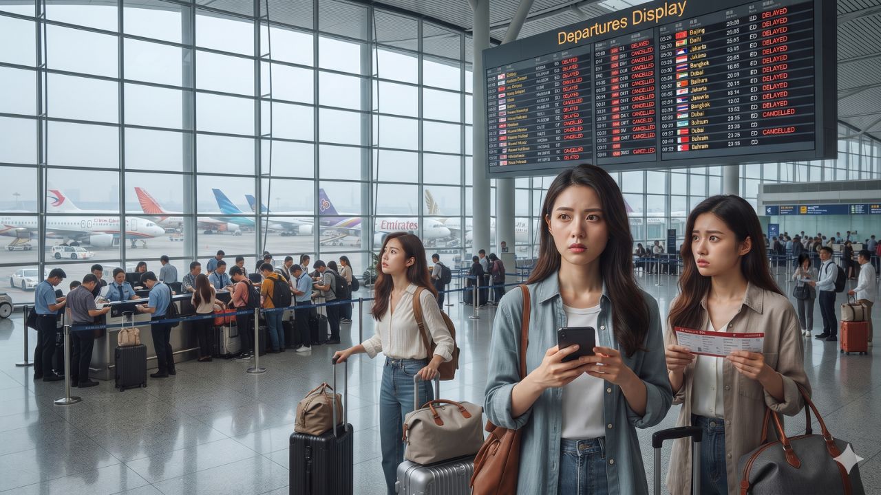 Asia and Middle East Flight Disruptions: 5,414 Delays and 472 Cancellations Hit Shanghai, Jakarta, Riyadh, and Dubai Hubs