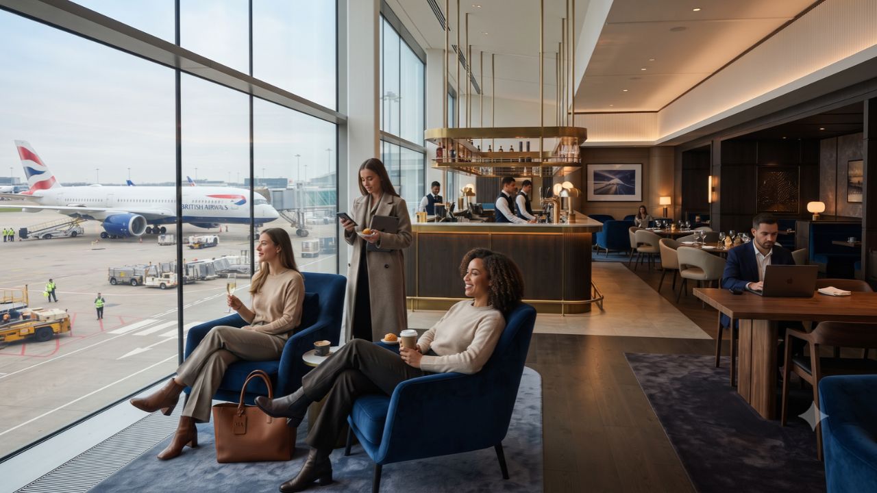 British Airways Unveils Major Heathrow Premium Expansion: Terminal 5 C Gates Lounge, 59-Shower Arrivals Revamp, and T3 First Check-In
