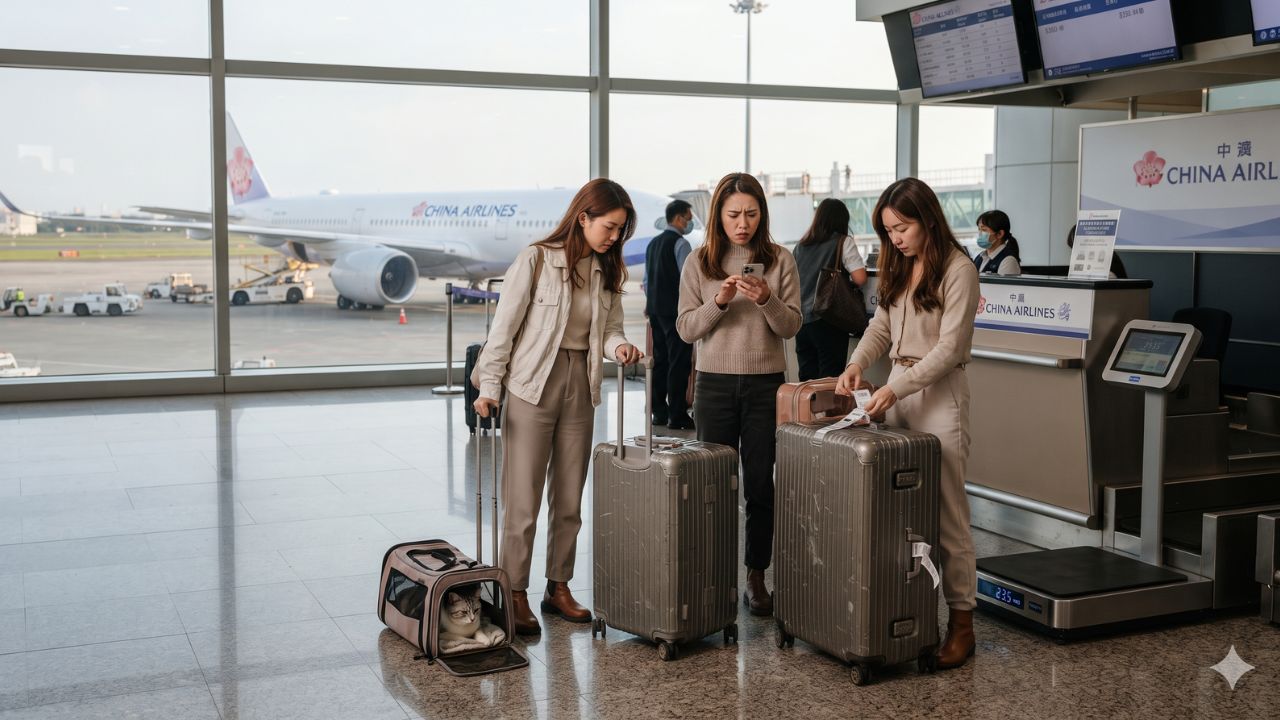 China Airlines Implements Steep Baggage and Pet Travel Fee Hikes: Up to 44% Surges Take Effect Across Global Routes