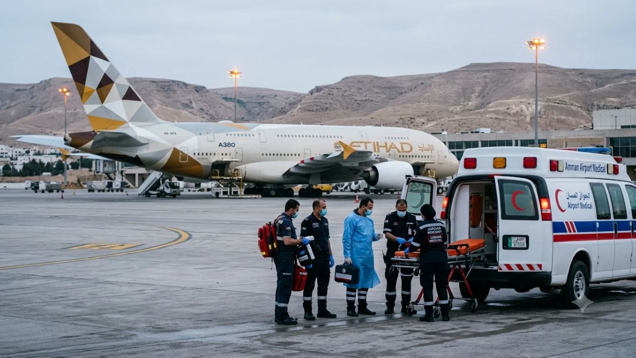 Etihad Airways Flight EY22 from Toronto to Abu Dhabi Diverts to Amman Due to Critical In-Flight Medical Emergency: What Every Traveller Must Know