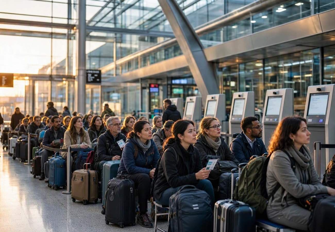 EU Entry/Exit System Triggers 5-Hour Border Delays at Schiphol, Frankfurt, and Major European Hubs 2026