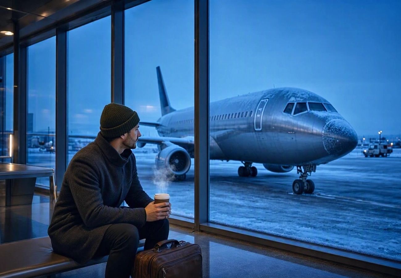 FlyArystan aircraft on a Kazakhstan airport tarmac