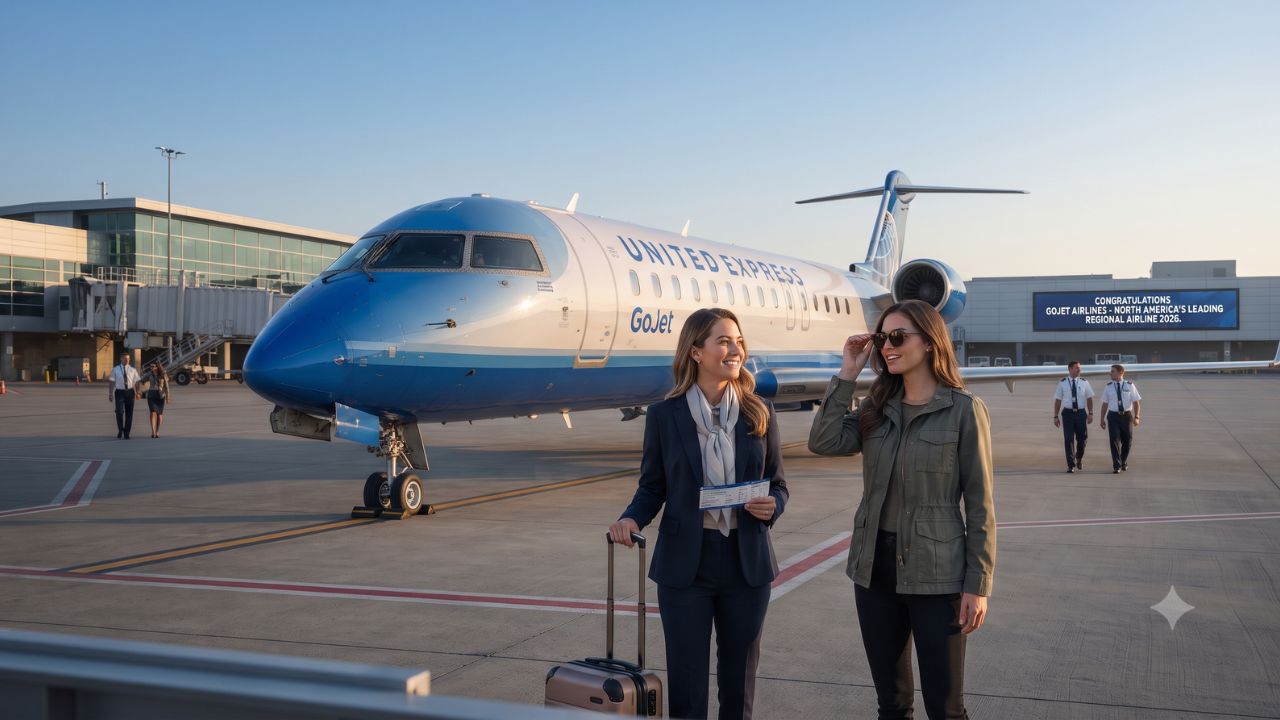 GoJet Airlines Wins North America's Leading Regional Airline for 2026: The 50-Seat CRJ-550 Premium Revolution