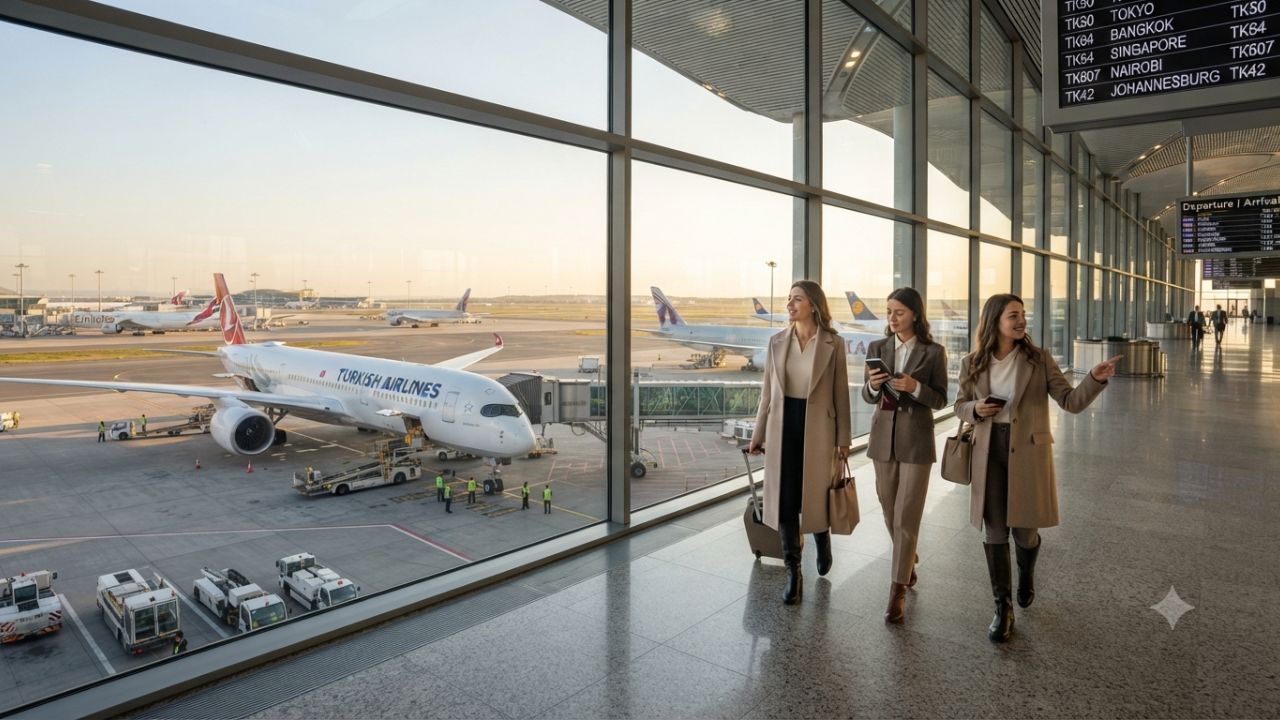 Istanbul Airport Overtakes Frankfurt for Asia and Africa Transit Traffic as Non-EU Hub Share Hits 54%