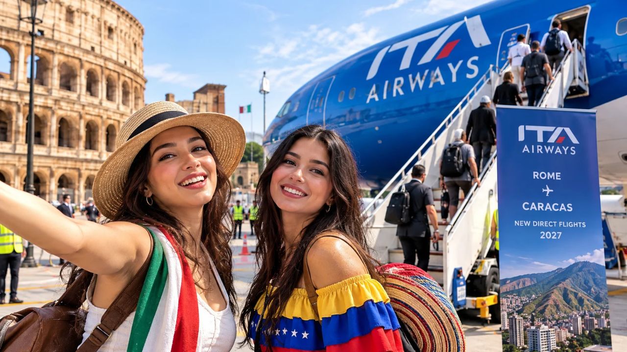 ITA Airways Restores Rome–Caracas Direct Route for March 2027: Thrice-Weekly Airbus A330-900 Service Reconnects Italy and Venezuela